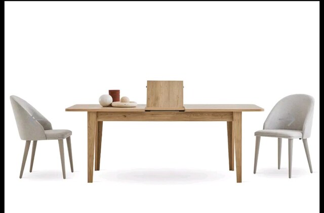 Satılık açılır Enza ahşap yemek masası