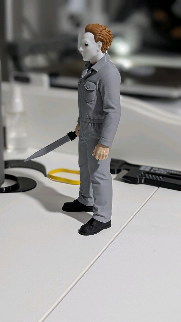 Michael Myers Figür 3D baskılab_ankara - 2