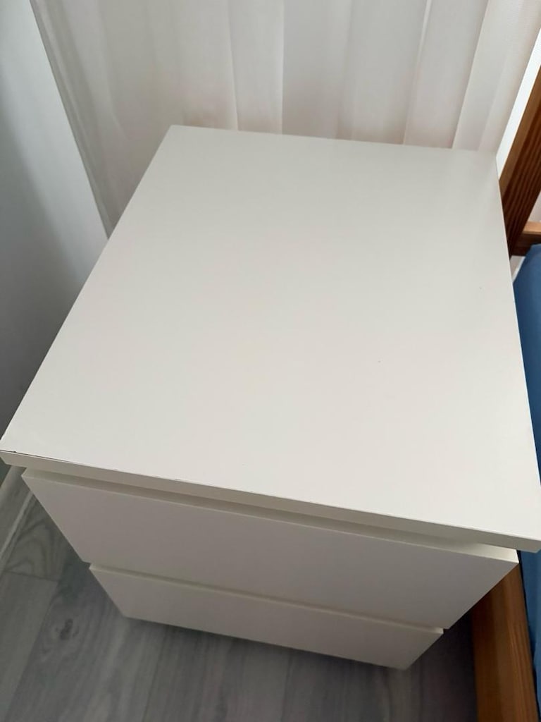 IKEA Beyaz Komodin 2’li Set - 5