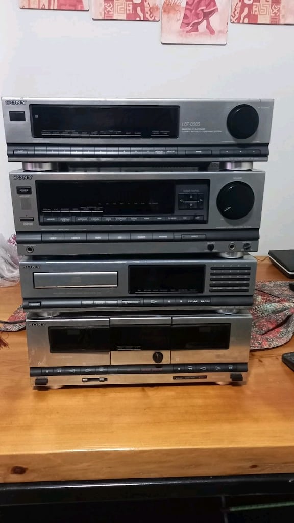 SONY LBT-D505 DECK MÜZİK SETİ CD RADYO KASET ÇALAR HI-Fİ - 8