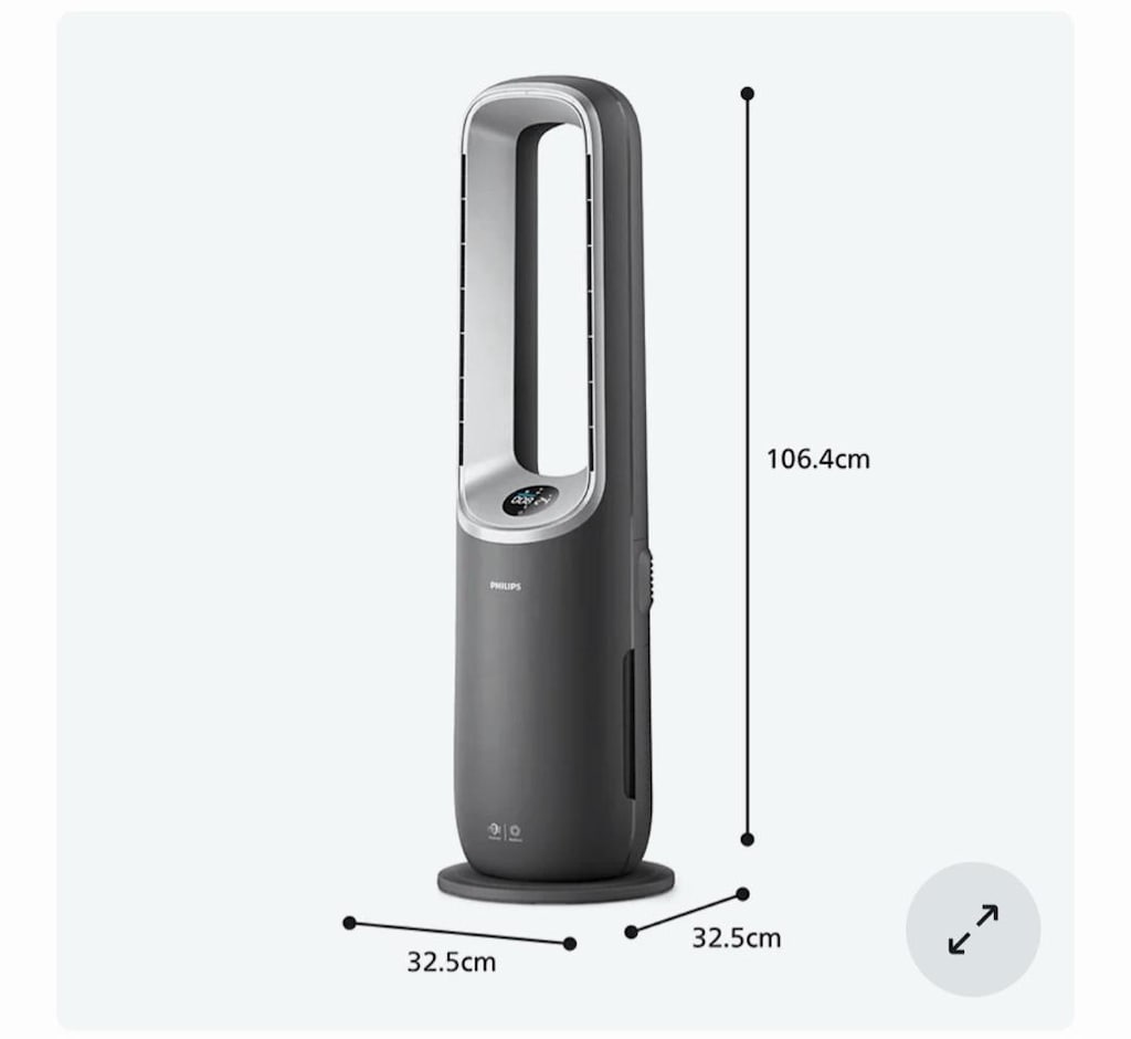 Philips dikey 3in1 Havatemizleyici, ısıtıcı ve soğutucu - 6