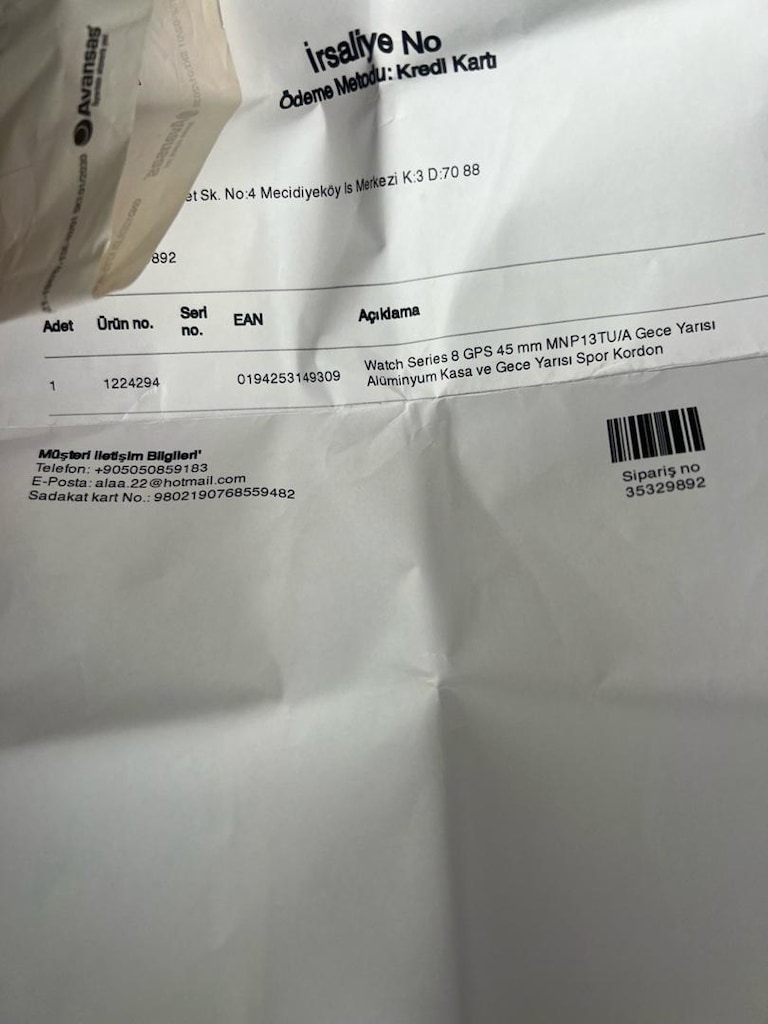 Apple Watch Series 8 45mm – Çok Temiz, Faturalı - 7