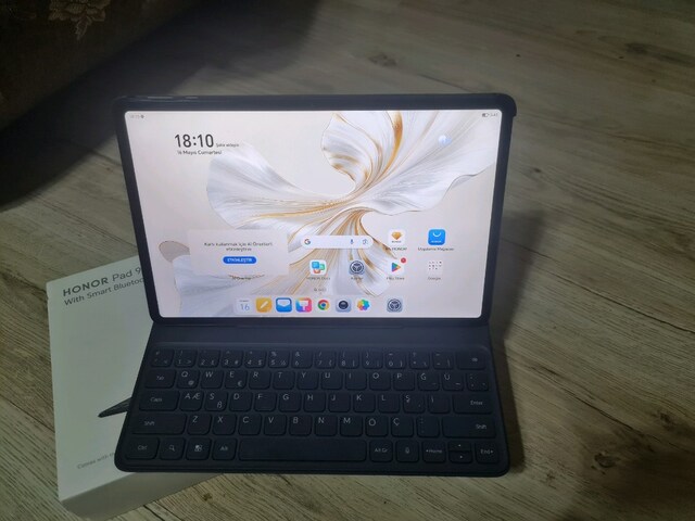 SIFIRDAN FARKSIZ YURTİÇİ 14AY GARANTİLİ 256GB 8RAM 12.1İNÇ HONOR PAD 9