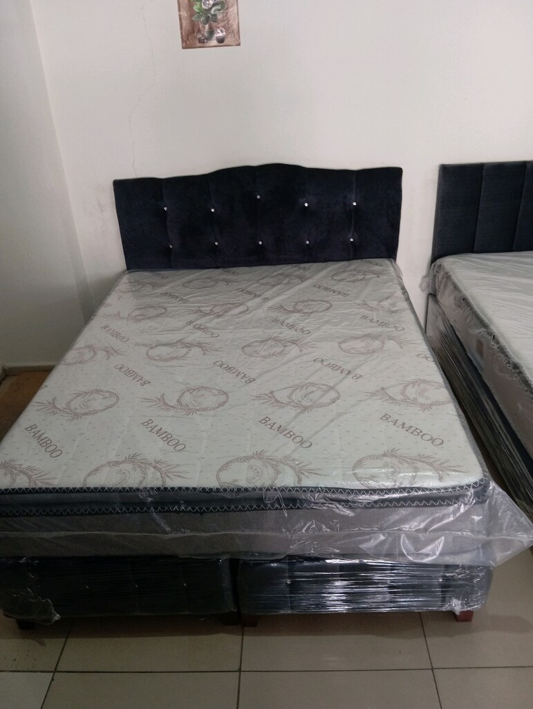 UYGUN FİYATA ŞOK KAMPANYA ÇİFT KİŞİLİK SIFIR BAZA BAŞLIK YATAK - 9