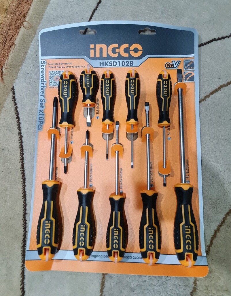 Ingco 10 Parça Tornavida Seti Sıfır - 5