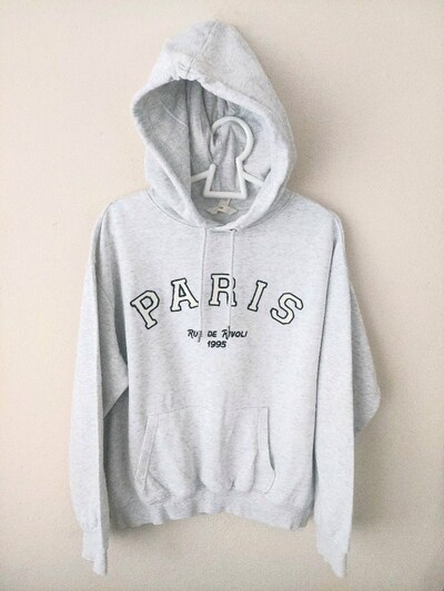 H&M kapşonlu cepli hoodie&sweatshirt
