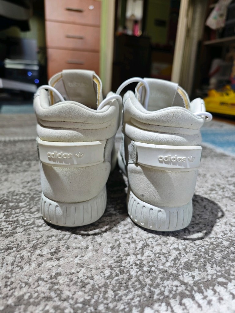 Adidas Beyaz Tubular invader Sneaker - 6