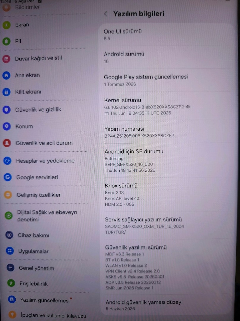 Samsung Galaxy Tab S10 FE Tablet - 6