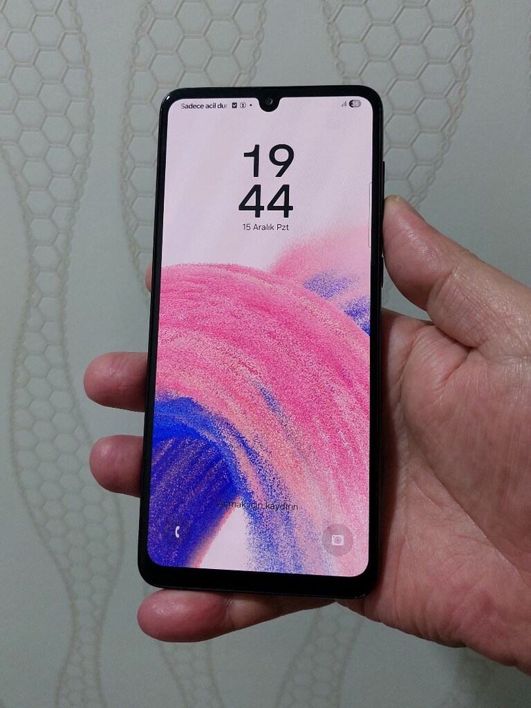 SAMSUNG A33 5G 128/6+6 çift hatlı temiz sağlam TAKAS OLUR - 2