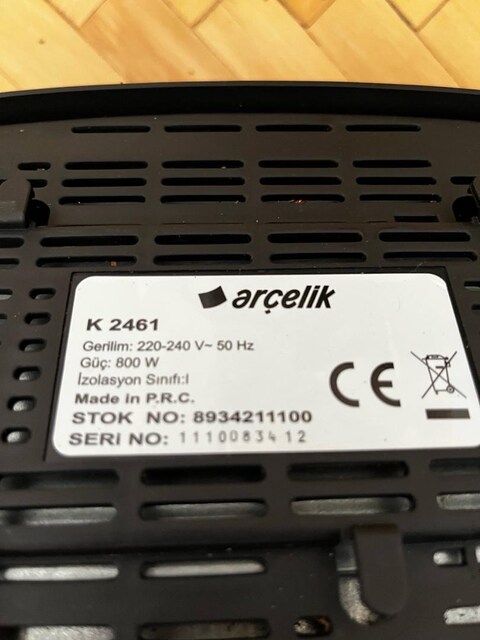 Arçelik Ekmek Kızartma Makinası