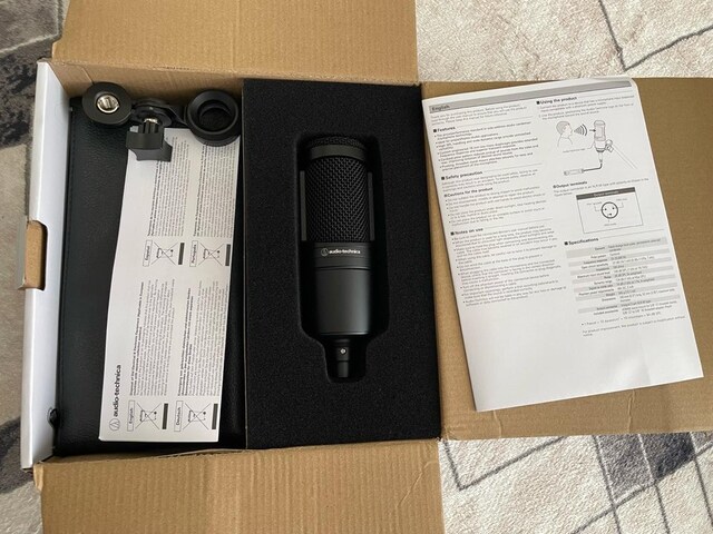 Audio-technica Kondenser stüdyo mikrofon