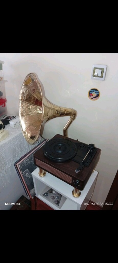 GRAMOFON PİKAP SIFIR ÜRÜN FULL ÖZELLİKLİ - 6