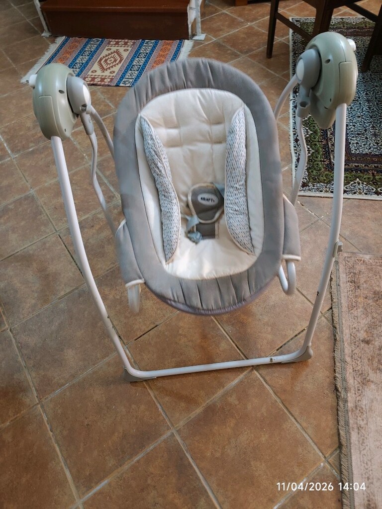 Chicco Kanguru + Kraft Elektrikli Ana Kucağı Salıncak Temiz Kullanılmı
