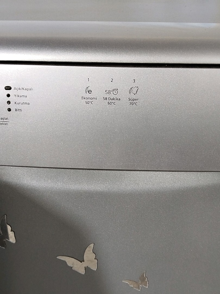 BEKO 3 PROGRAM GRİ BULAŞIK MAKİNESİ İZMİR İÇİ 3 AY GARANTİMİZ VARDIR - 4