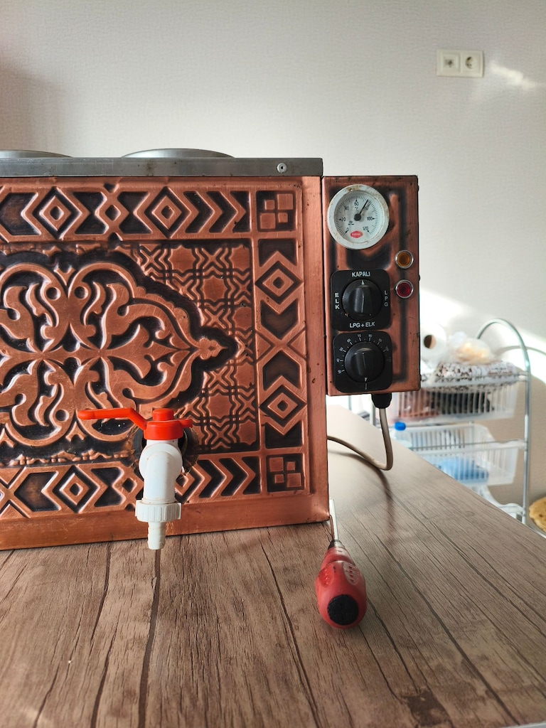 Tiryaki termostatli ve elektrikli lpg li faal calisir - 3