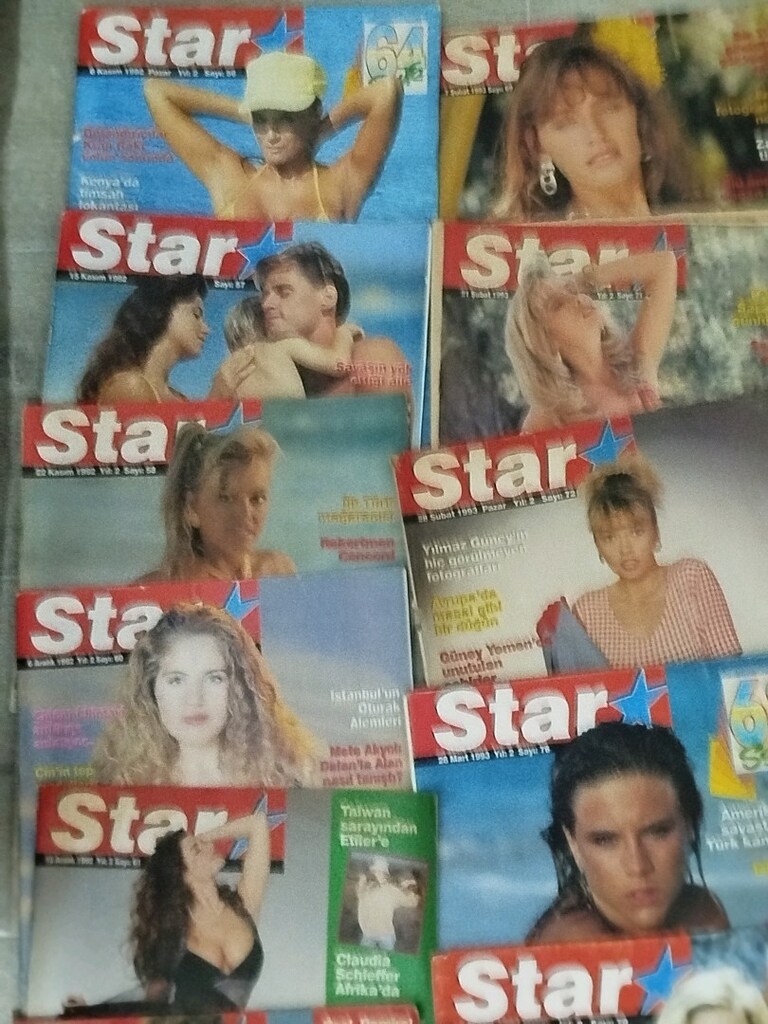 MAGAZİN DERGİLERİ LOTU, 48 adet, kondisyonları iyi - 2