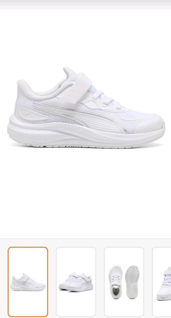 Puma Skyrocket Beyaz Çocuk Sneaker Ayakkabı - 2