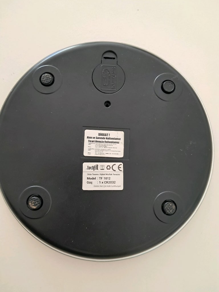 TECHFİT TF 1012 DİJİTAL MUTFAK TERAZİSİ - 3