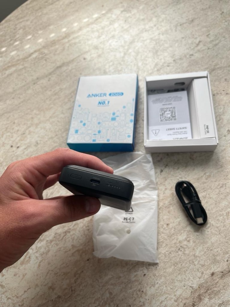 Anker Zolo Powerbank (10.000 mAh 30w Manyetik) - Siyah - 6