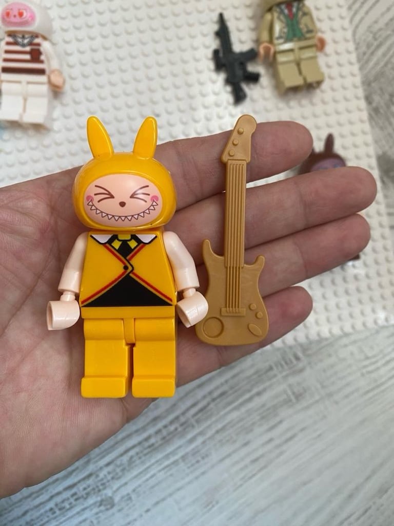 Lego duplo uyumlu labubu figürleri - 5
