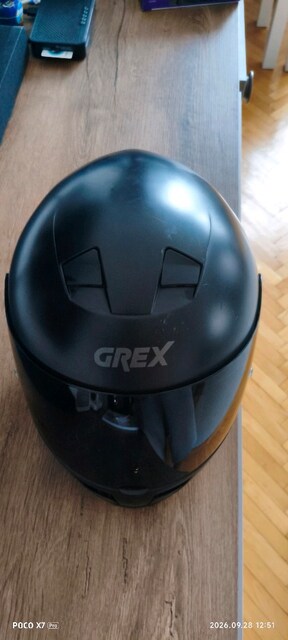 Nolan Grex G6.1 Kinetic Mat Siyah S Beden