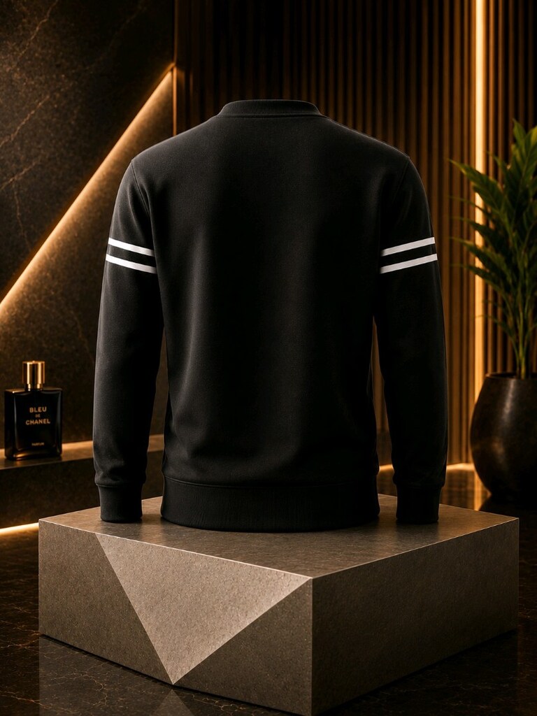 Calvin Klein Erkek Sweatshirt Siyah – Premium Kalite - 2