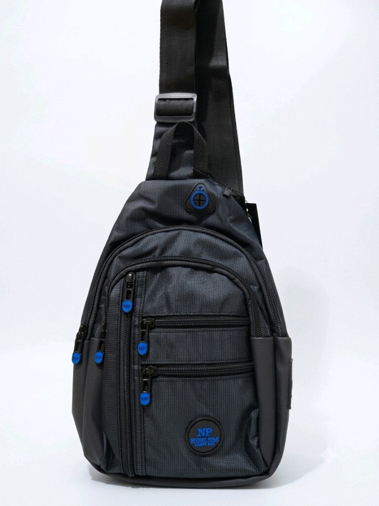 NEWISH POLO LACİVERT KUMAŞ GÖĞÜS VE OMUZ ÇANTA