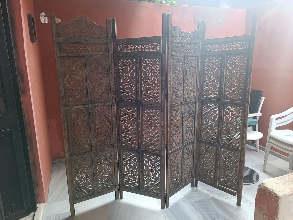 Ahşap Paravan / Ahşap Oymalı Paravan - 8