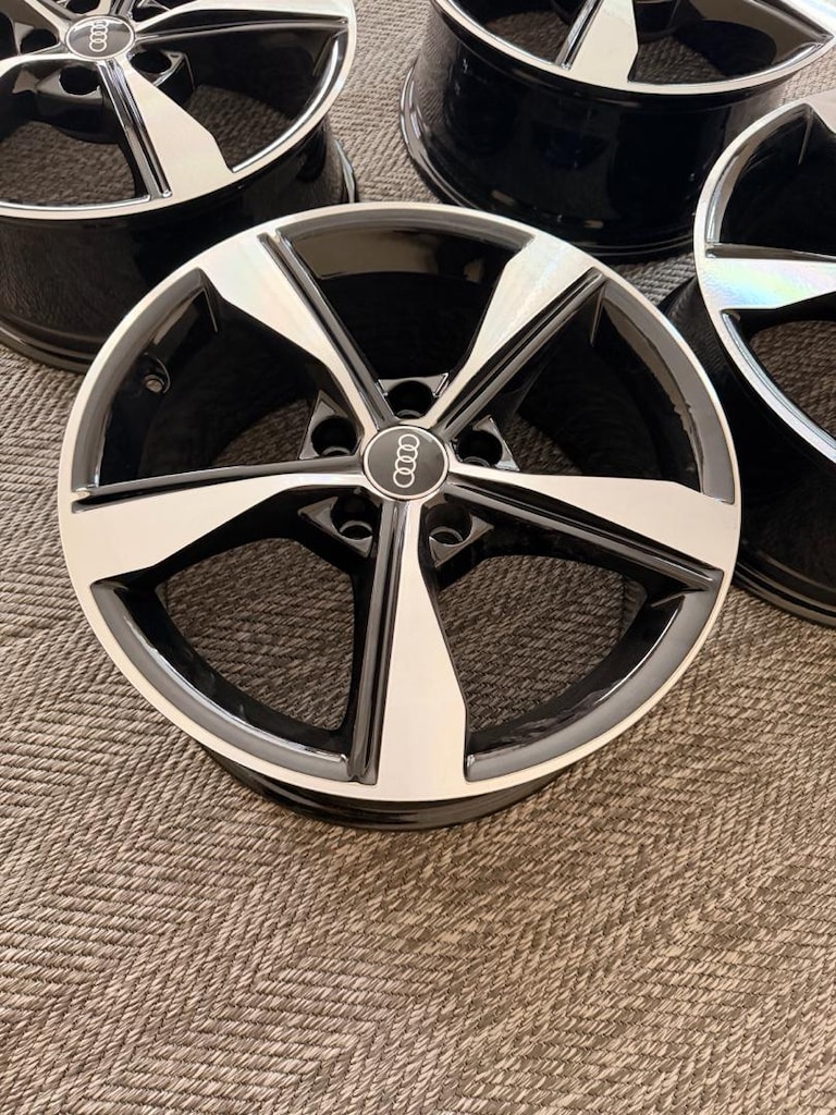17 İNÇ ORİJİNAL AUDİ A4 QUATTRO ADVANCED JANT TAKIMI HATASIZ - 6