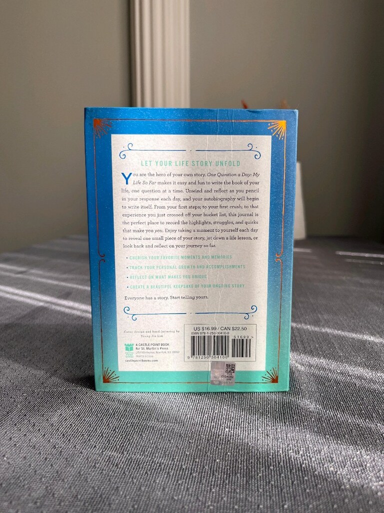 My life so far İngilizce Günlük Kitap - 3