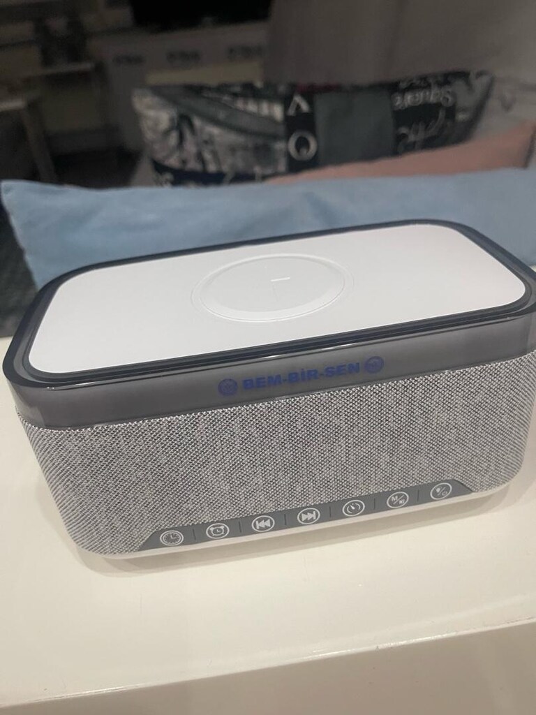 MP3 kablosuz Radyolu Bluetooth lu Ses bombası saat /alarm/sd kart/usb - 4
