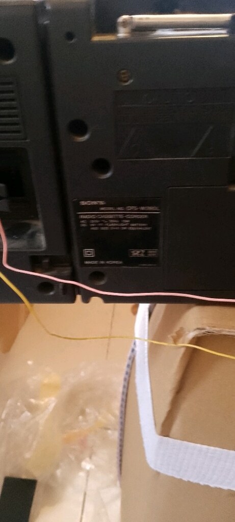 Sony marka çift hoparlör teyyip - 4