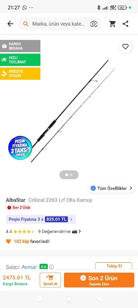 ALBASTAR BLOOD 1000 MAKİNE VECRİTİCAL 2263 Kamış (240) - 11