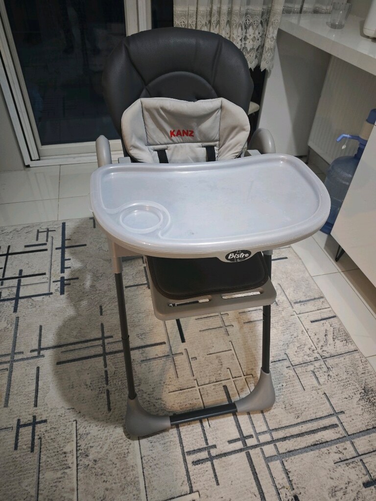 çok temiz kanz bebek mama sandalyesi - 5