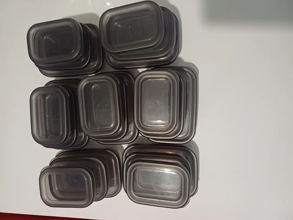 Saklama Kabı 3lü Set 400ml/670ml/1.2lt - 2