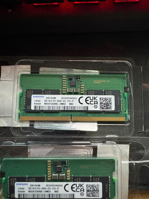 Samsung 5600MHz DDR5 2x8 Gb Laptop Ram