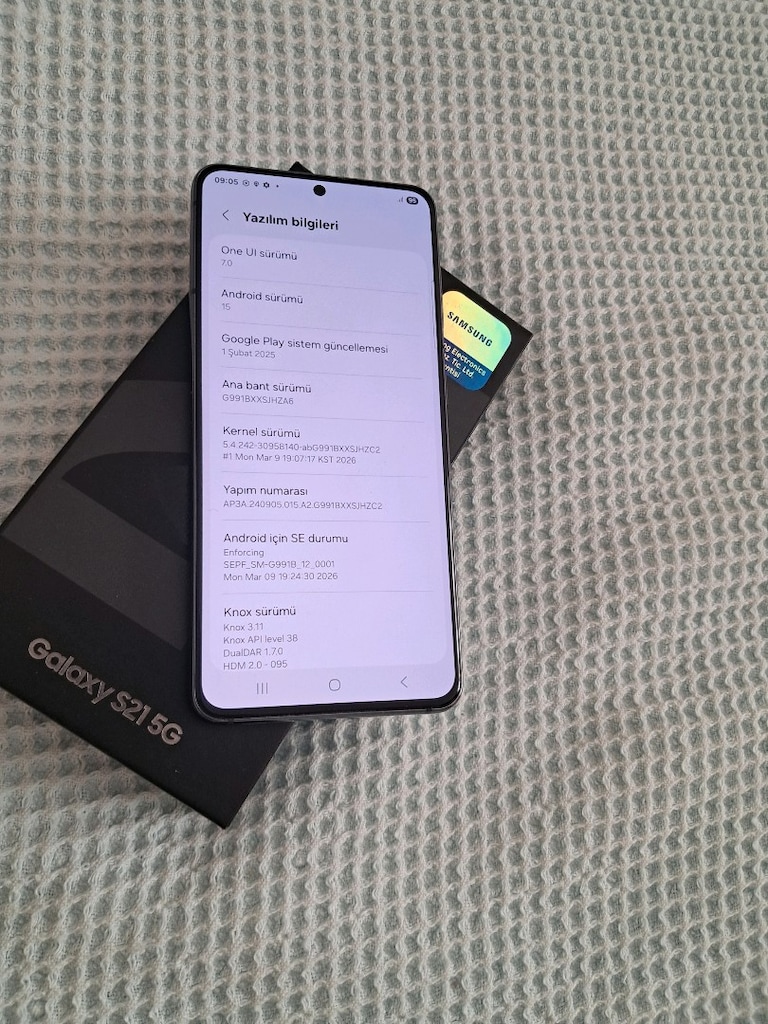 SIFIRDAN FARKSIZ YURTİÇİ 128GB 8RAM ORJİNAL SAMSUNG S21 5G - 6