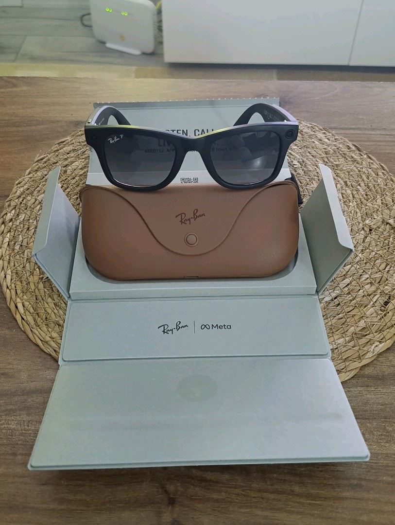 ray-ban meta wayfarer güneş gözlüğü unisex - 3
