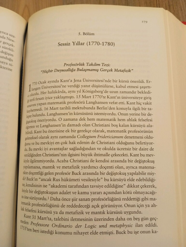 Immanuel Kant Ciltli Şömizli 535 sayfa - 5