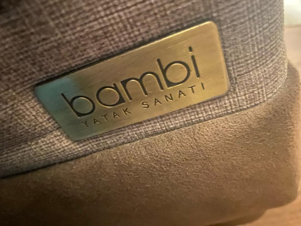 Bambi 1,5 Kişilik Baza + Yatak + Başlık Komple Set - 4