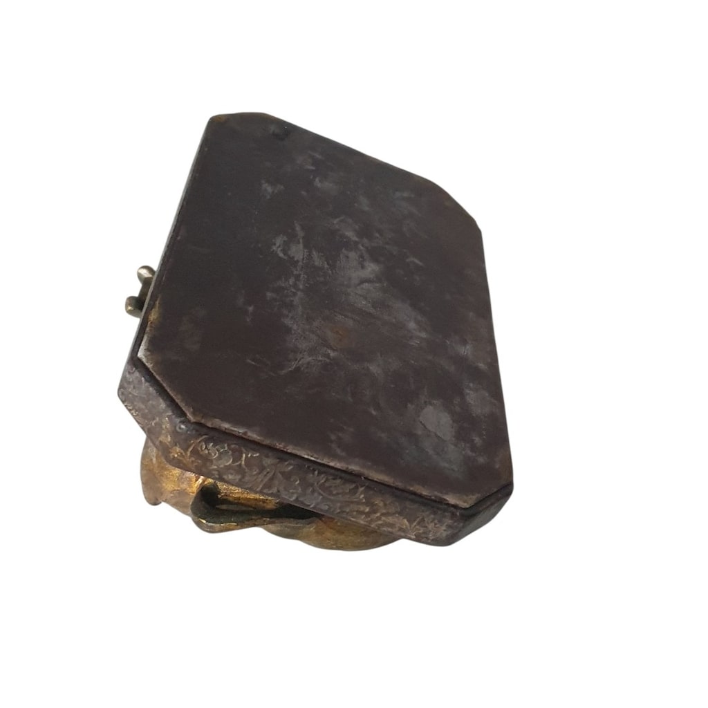 Vintage Bronz stant ve küllük - 3