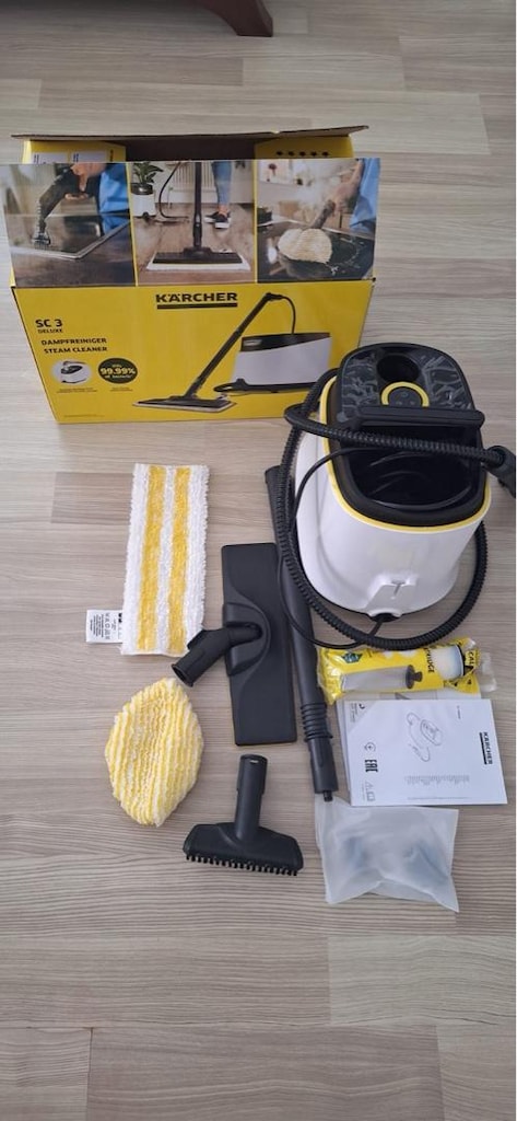 KARCHER SC3 DELUXE BUHAR MAKİNESİ