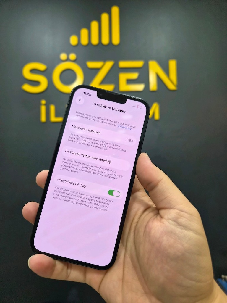 SÖZEN İLETİŞİM İPHONE 13 128GB PİL 84 KUTU FATURALI YURTİÇİ - 6