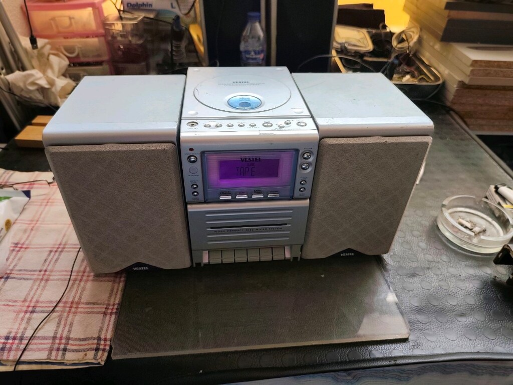 Vestel marka radyo CD kaset çalar dijital - 4