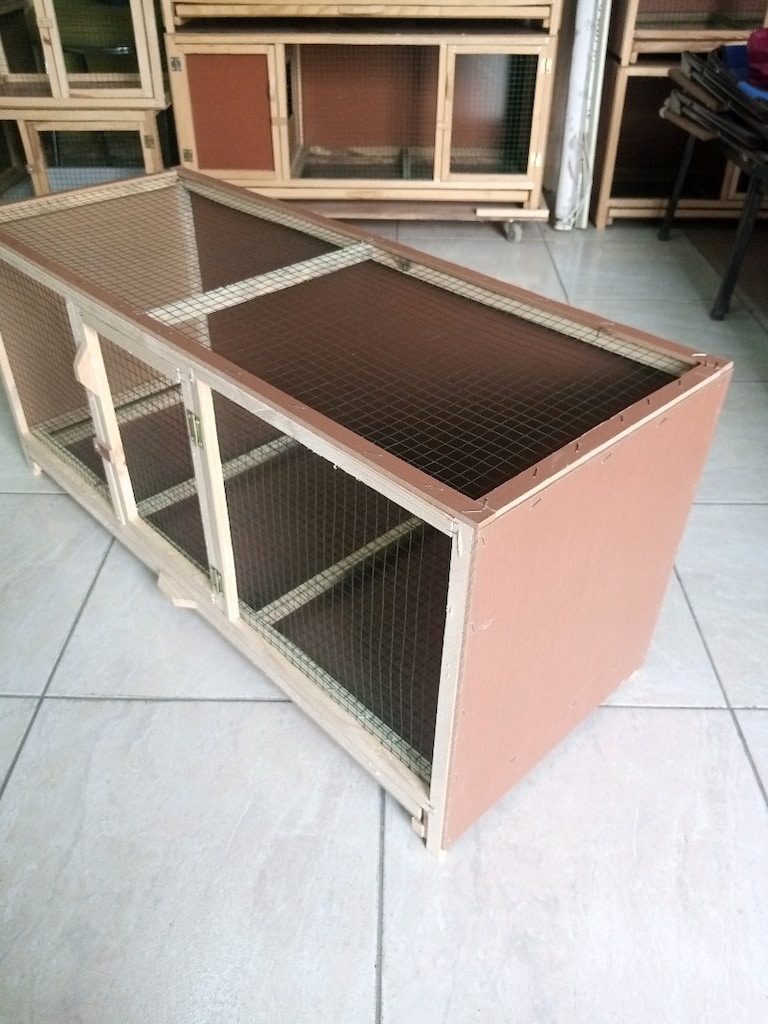 alt ızgaralı çekmeceli salma kafes kümes - 3