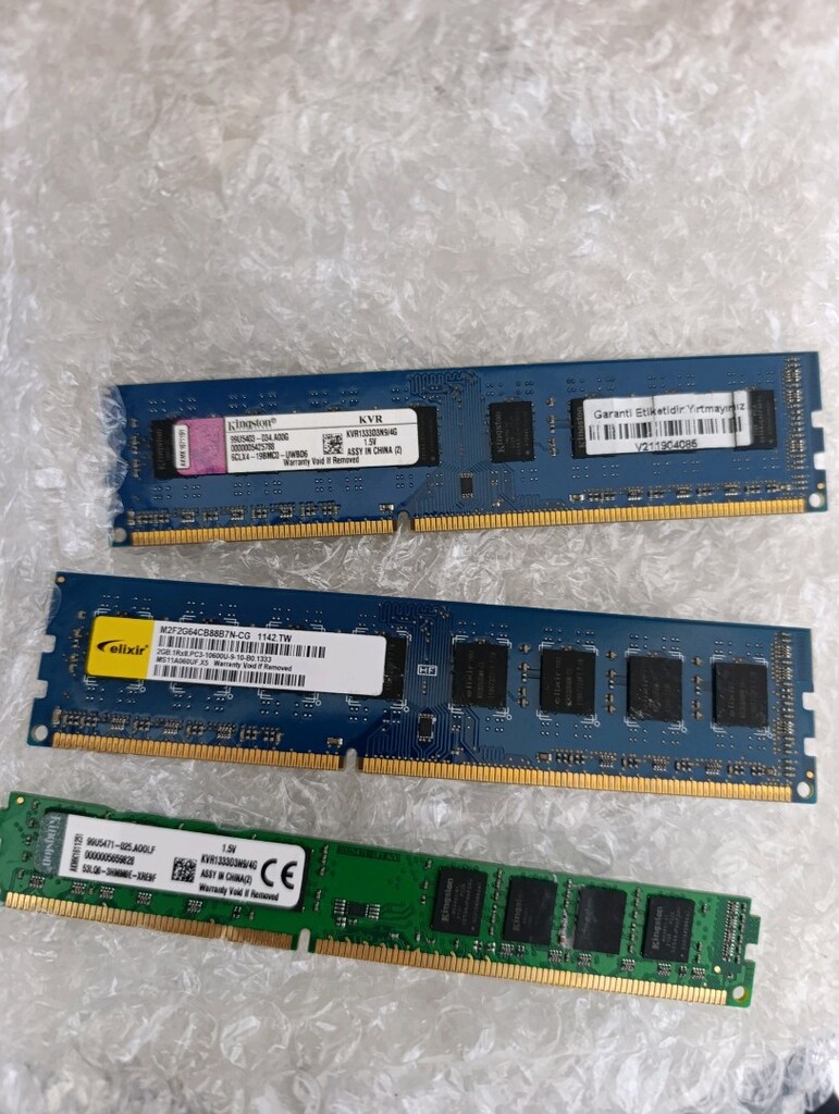 4+4+2=10 GB DDR3 Ram 1333 Mhz - 5