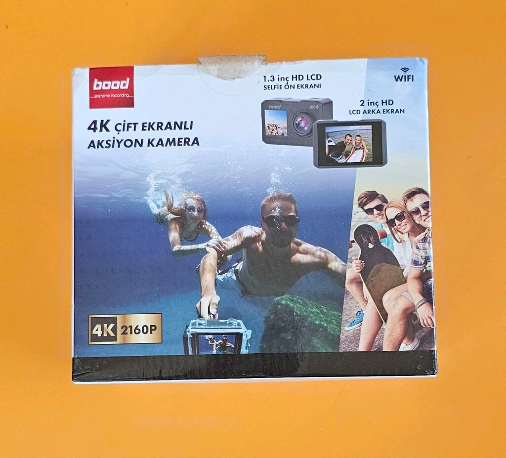 BOOD 4K ÇİFT EKRANLI AKSİYON KAMERA - 5