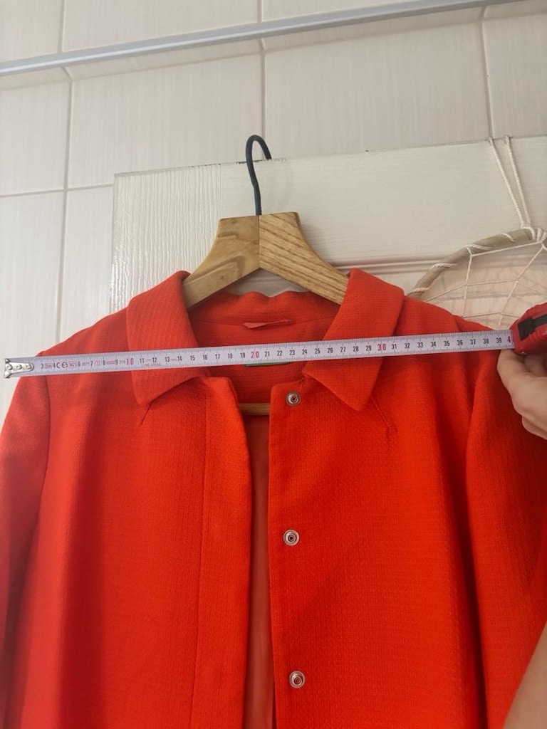 Benetton Marka Trençkot - 6