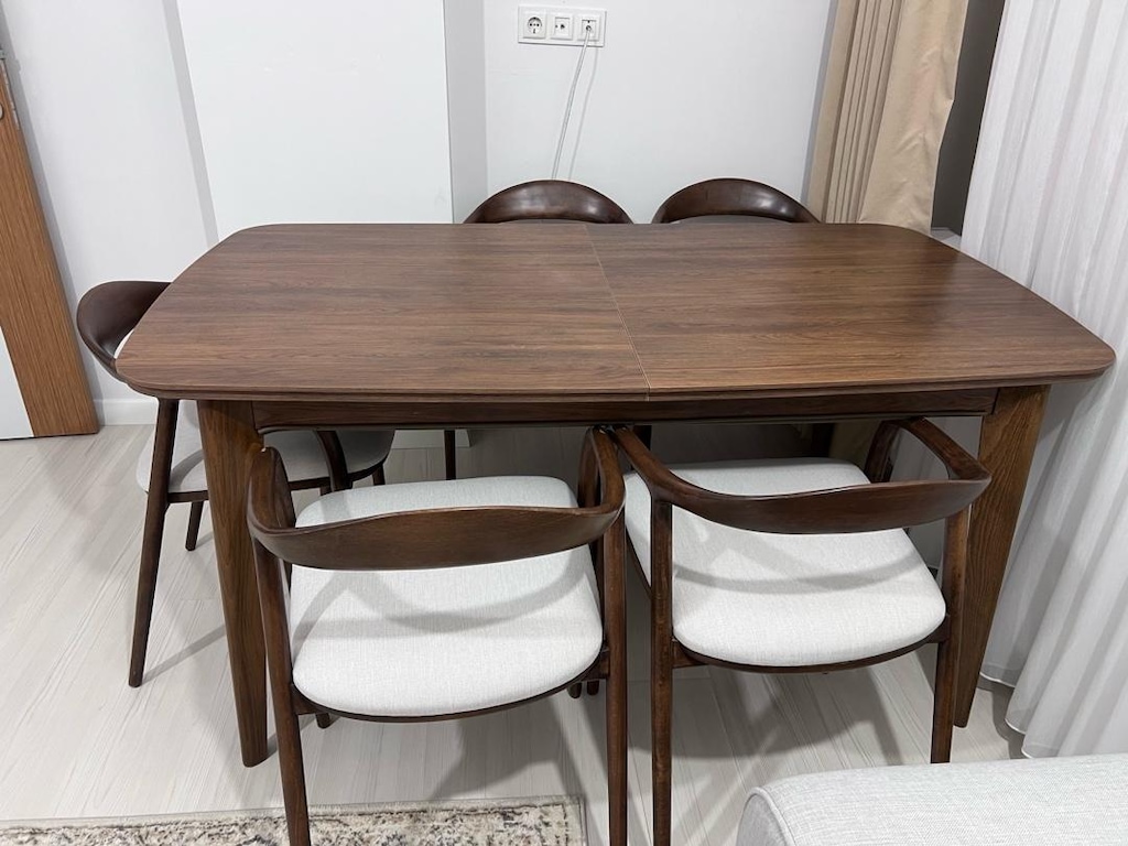 Satılık yemek masası ve yılan model sandalye - 11