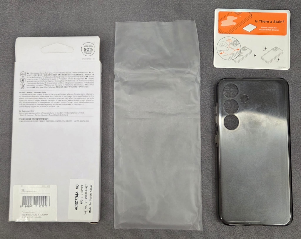 Spigen Samsung Galaxy S24 Kılıf Liquid Crystal Clear - 5
